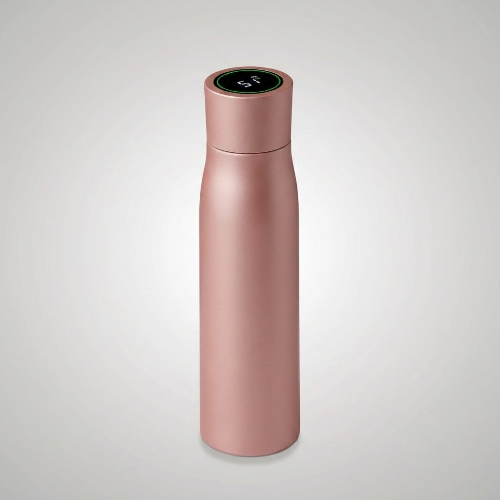 Aquraa Smart UV Bottle — Temperature Display, Self-Cleaning, Insulated Steel 500ml