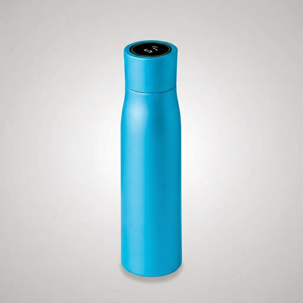 Aquraa Smart UV Bottle — Temperature Display, Self-Cleaning, Insulated Steel 500ml